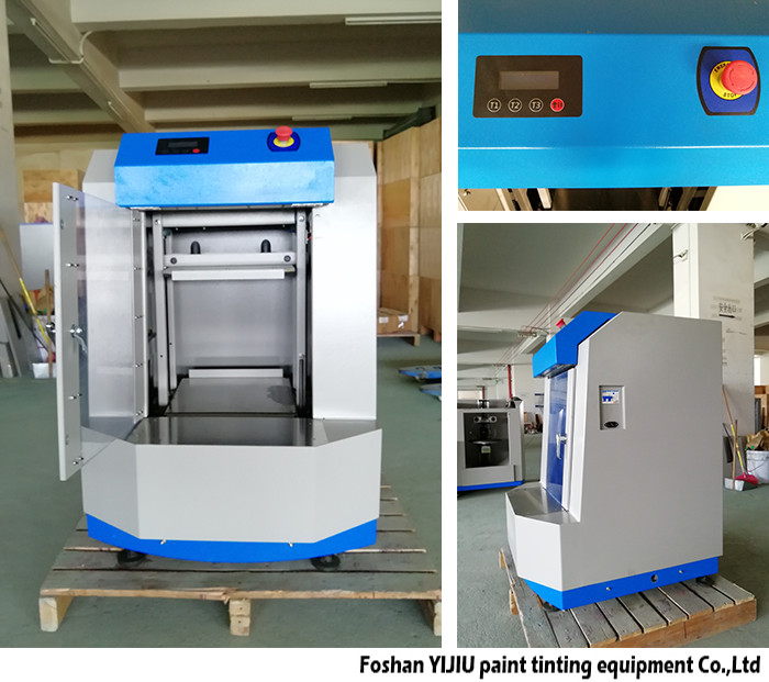 PLC Control Paint Color Mixing Machine Fluid Management Paint Shaker For Cosmetic Cream