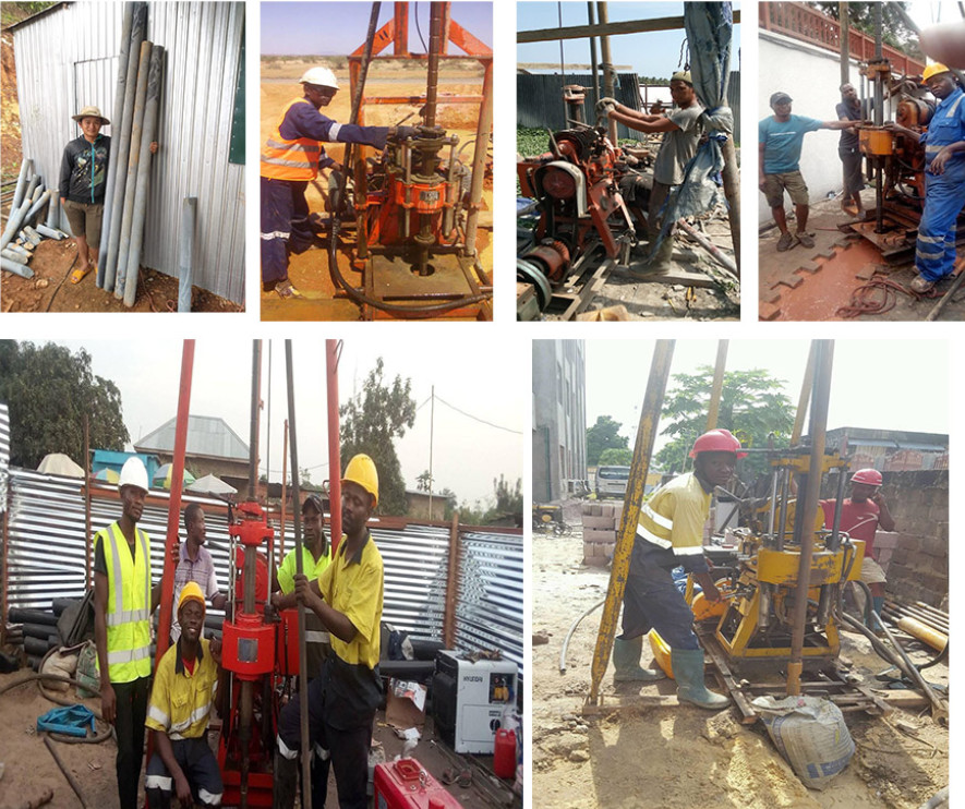 Two Hundred Meters Depth Soil Sample Drilling Machine 220v For Geological Core