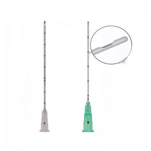 China Wholesale stainless blunt needle blunt tip micro cannula needle for fillers on sale