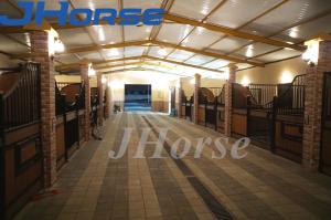 Wholesale High Rigidity Metal Board Bamboo Pine Wood Horse Stall Fronts 3m-4.2m from china suppliers