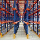 Stainless Steel Metal High Density Pallet Racking System For Cold Room