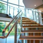 High-Strength Stainless Steel Handrails with 12mm Side Thickness for Glass