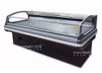 1000L Meat Display Freezer Food Showcase With Curtain