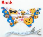 Emoji Smile Cry Kids Birthday Party Decoration Set Party Supplies Baby Birthday