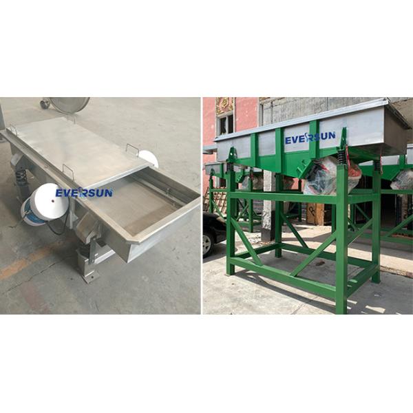 High Capacity Linear Vibrating Separator Vibrating Rock Screen For Sieving