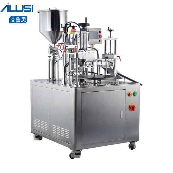 Soft Tube Filling And Sealing Machine Semi Automatic Ultrasonic Toothpaste Hand