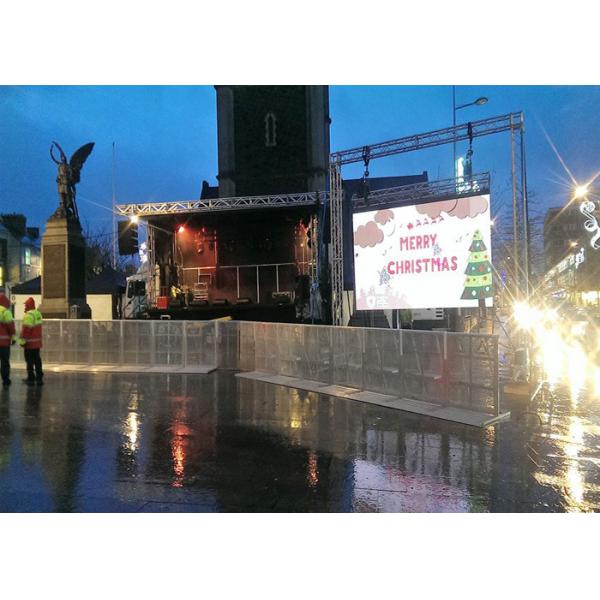 Clear Large Advertising Outdoor Rental Led Screen Full Color High Performance