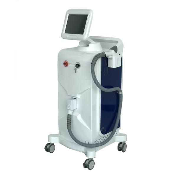 Diode Laser Soprano Laser Machine , Ice Cooling 808nm Hair Removal Machine 800