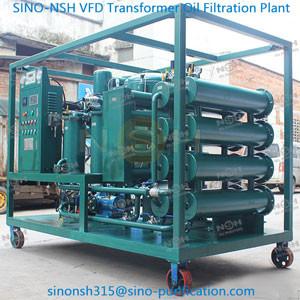Transformer Oil Filtration Plant Insulation Oil Purifier Double Stage High