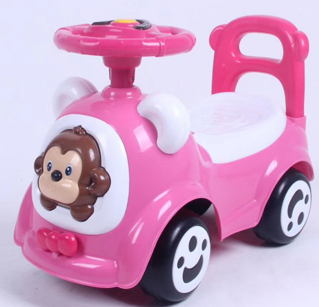 24v Monkey Kids' Swing Car Electric Children Car Toys For 1 Year Old Wheels 4 wheels