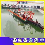 Cast Iron Cyclone Siemens PLC Cutter Suction Dredging Equipment with Anchor Boom