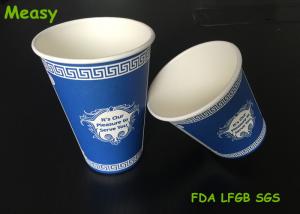 Wholesale 10oz 16oz Disposable Hot custom printed paper coffee cups At Home Restaurant And Hotel from china suppliers