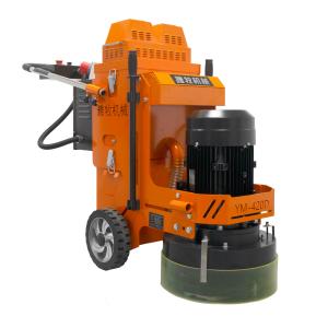 China 7.5KW Orange Concrete Surface Grinding Machine 3 Phase With High Operating Efficiency on sale