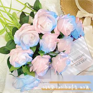Wholesale Silk Fairy Rose Fake Peony Bouquet For Holiday Bridal from china suppliers