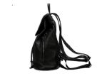 Durable Large Space Black Color Womens Backpack Bags With Drawstring Closure