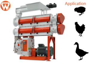 Wholesale 380V 3 Phase 90Kw Feed Pellet Machine 3 - 8T/H 1.5 - 12mm Pellet Size from china suppliers