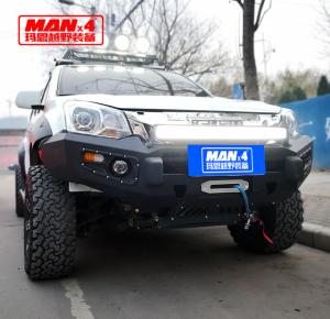 Wholesale NO LOOP Standard Size DMAX Bull Bar Pickup Truck Front Bumper MANX4 from china suppliers