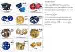 320 Rpm Floor Grinding Machine Packaging Size 98*63*94cm 4000W
