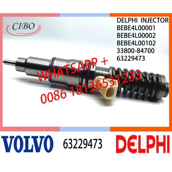 Fuel engine Diesel Injector 33800-84700 BEBE4L00001 BEBE4L00002 BEBE4L00102 63229473 E3.5 for HYUNDAI L ENGINE WITH EGR