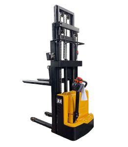 Wholesale Promotional price stacker 1.5ton 1.6ton 3 meters Full electric walkie stacker with CE from china suppliers