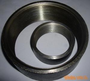 Wholesale BSPT Thread Black steel pipe sockets,couplings,Seamless sockets from china suppliers
