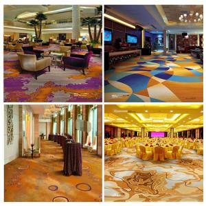 Wholesale Axminster PVC Commercial Flooring , Cut Pile Twist Carpet Jacquard Style from china suppliers