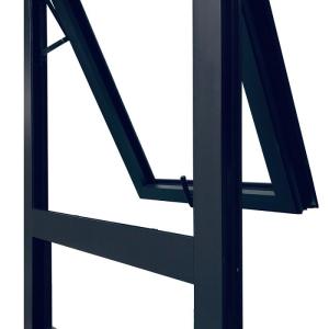 Wholesale Outward Hollow 1.8mm Aluminum Top Hung Window from china suppliers