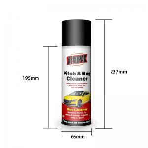 China Auto Pitch And Resin Cleaner Aerosol Cleaning Spray for remove bug on sale