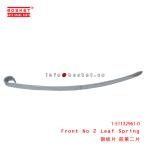 1-51132961-0 Front No 2 Leaf Spring Suitable For ISUZU CYZ51K 6WF1 1511329610