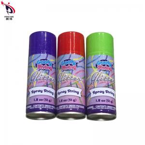 Wholesale Multi-color wedding birthday party festival christmas party hand spray crazy ribbon silly string spray from china suppliers