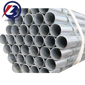Wholesale Pre-galvanized Q235 Q195 St37 MS Welded Steel Pipe Hot Dipped Galvanized Hollow Square Round Pipe for Structural Building from china suppliers