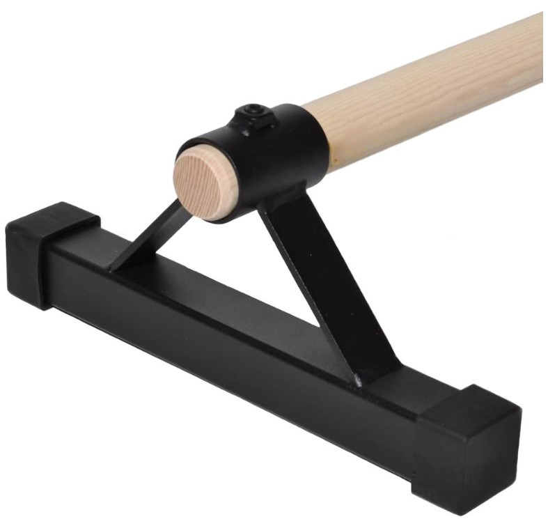54" wood pirouette bar fitness barre gymnastics floor mounted sports equipment