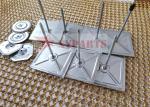 50mm Suqare Double PE Foam Base Self Stick Rock Wool Insulation Pins
