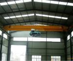 Remote Control Single Beam Ladle Crane Electric Overhead Bridge Traveling