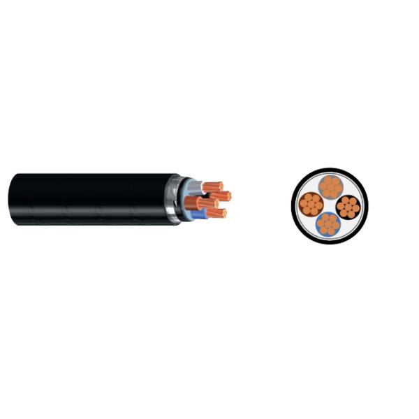 Armoured Control Electrical Cable N2XBY XLPE Insulated Control Cable CU/XLPE/STA/PVC