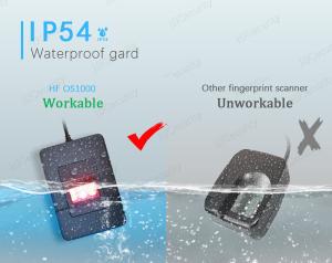 Wholesale HFSecurity OS1000 FBI Certified Single Optical Fingerprint Scanner portable fingerprint collection device from china suppliers