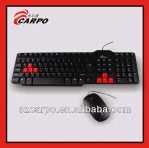 Wholesale hottest products on the market wired keyboard and mouse combo T400 from china suppliers