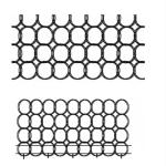 Modern Warfare Tank Track Wrapping Anti Tank Barrier Wire Mesh Knitted