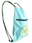 Drawstring 420D nylon fabric back bags with emboidery logo nylon storage bags