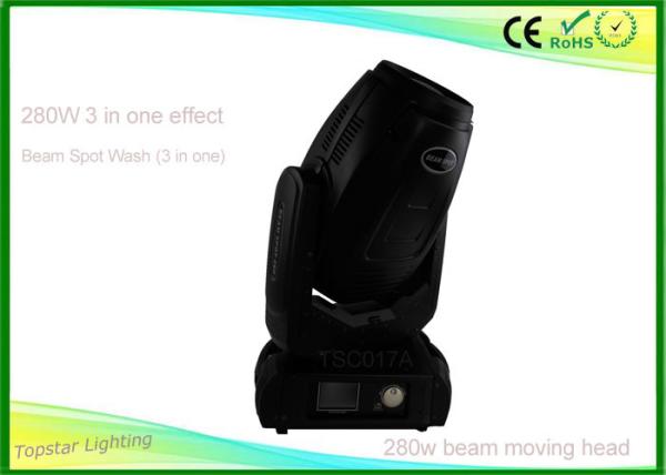 Super Bright Sharpy Beam Moving Head , 3 In 1 Spot Stage Show Lights Dj Sound