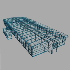 Wholesale Customizable Design Long-lasting Versatile Steel Frame Building Construction Versatility Guaranteed from china suppliers