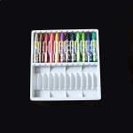 PVC plastic Cosmetic packaging empty eye shadow palette tray making machine