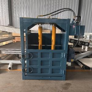 Wholesale Double Cylinder Waste Paper Baler Packer Wrapping Machine For Compression And Packaging from china suppliers
