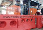 Red Water Filled Traffic Barrier Road Safety Plastic Blow Moulding Machine 220V