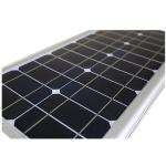 30 Watt All In One LED Solar Street Light Light Grey / Black Case SMD3030 Chip