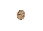Brass Nylon Miniature Spur Gear Smaller Module 0.4-0.5M 24T For Toy