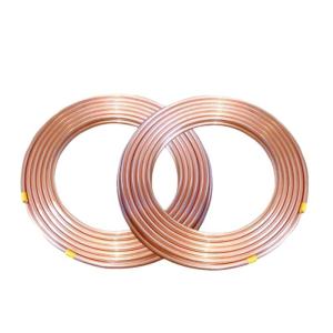 Wholesale Non-Alloy 1/2&quot; 12mm x 0.6mm x 15m Pancake Coil Copper Tube for HVAC Refrigeration in Air Conditioners and Refrigerators from china suppliers