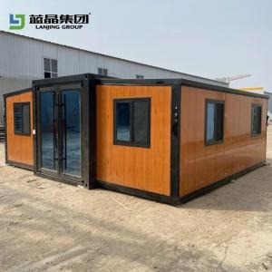 Wholesale PVC Window Expandable Prefab Container House Earthquake Resistant Custom from china suppliers
