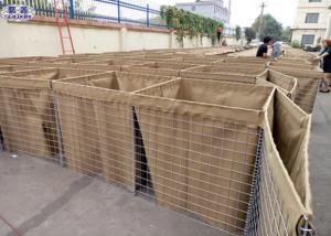 Wholesale Army Hesco Bastion Barrier System Galvanized Welded Cages Sand Filled Barriers from china suppliers