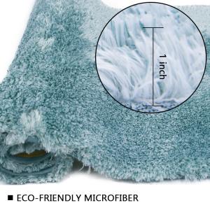 Wholesale Tufted Microfiber Flannel Runner Bath Mat Latex Backing from china suppliers